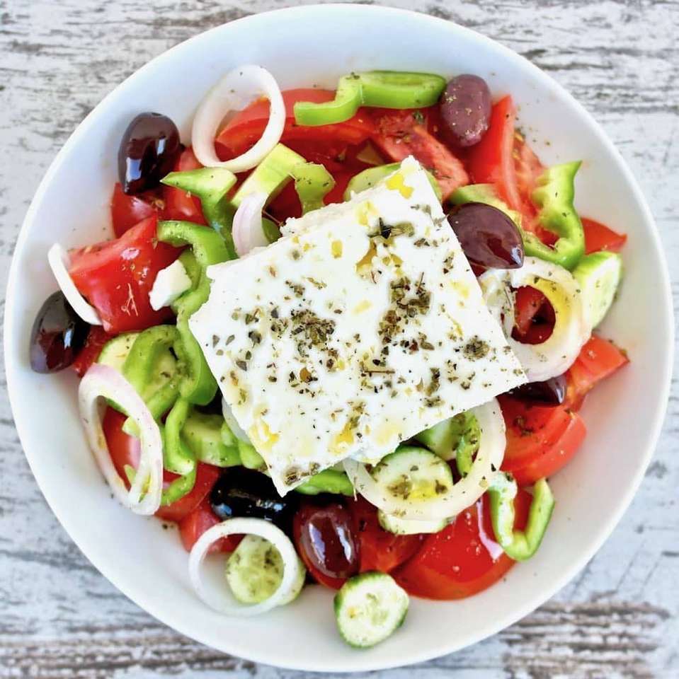 греческий салат пазл онлайн