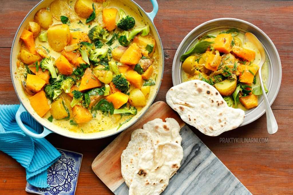 Piatto vegetariano al curry puzzle online