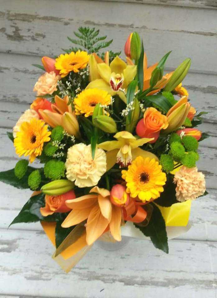 Bouquet ampio di arancia puzzle online
