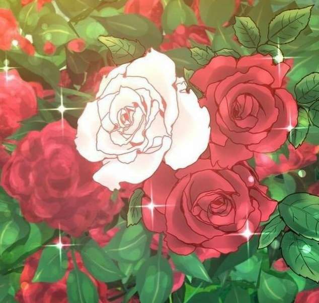 Градина от рози онлайн пъзел