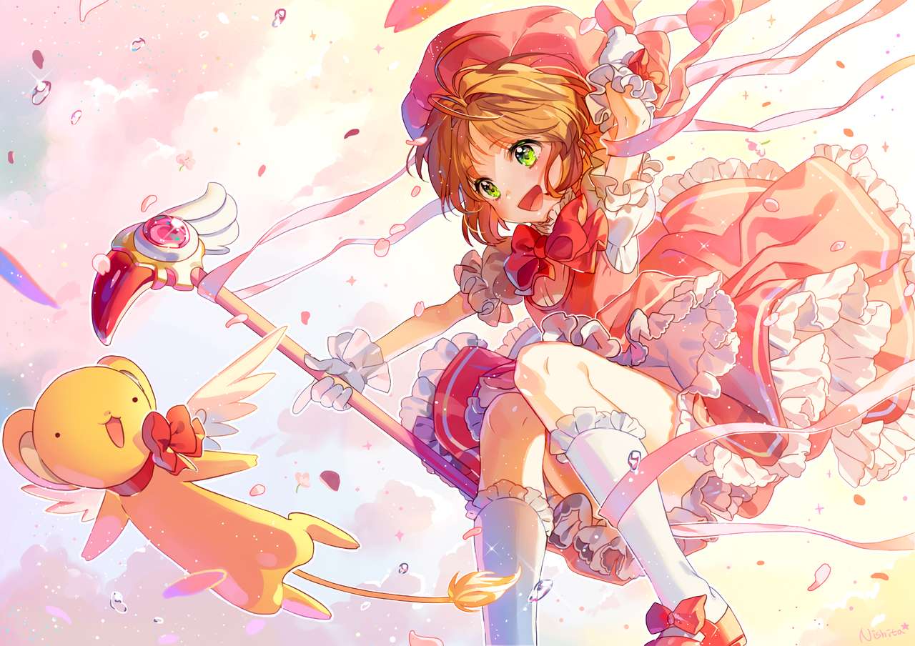 Sakura Card Captor quebra-cabeças online