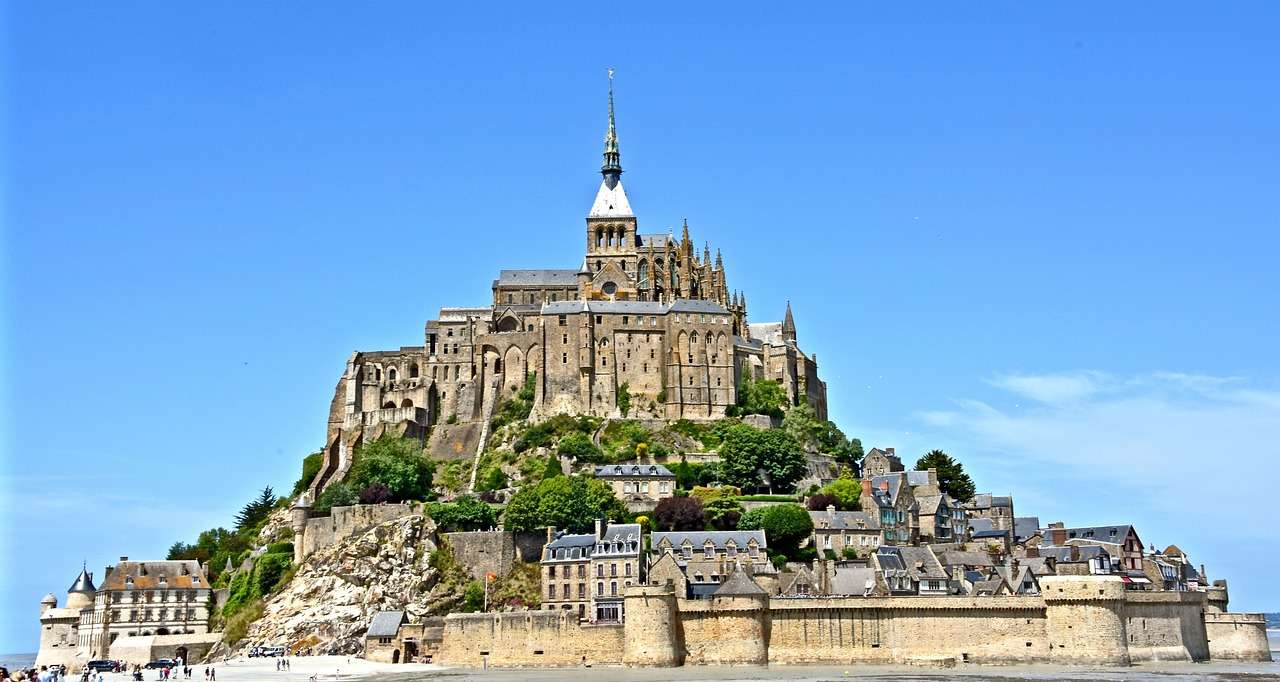Insel Saint-Michel Online-Puzzle