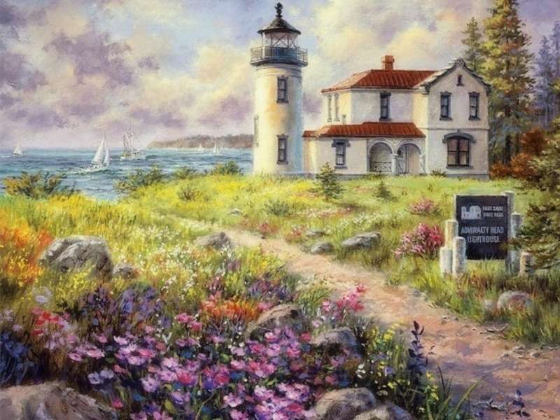 Admiralty Head Lighthouse-Lighthouse online puzzle