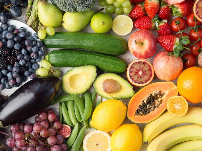 Φρούτα και Λαχανικά-Φρούτα, Λαχανικά, Yum, Yum παζλ online