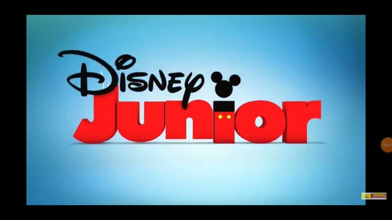 Логото на Disney junior após онлайн пъзел