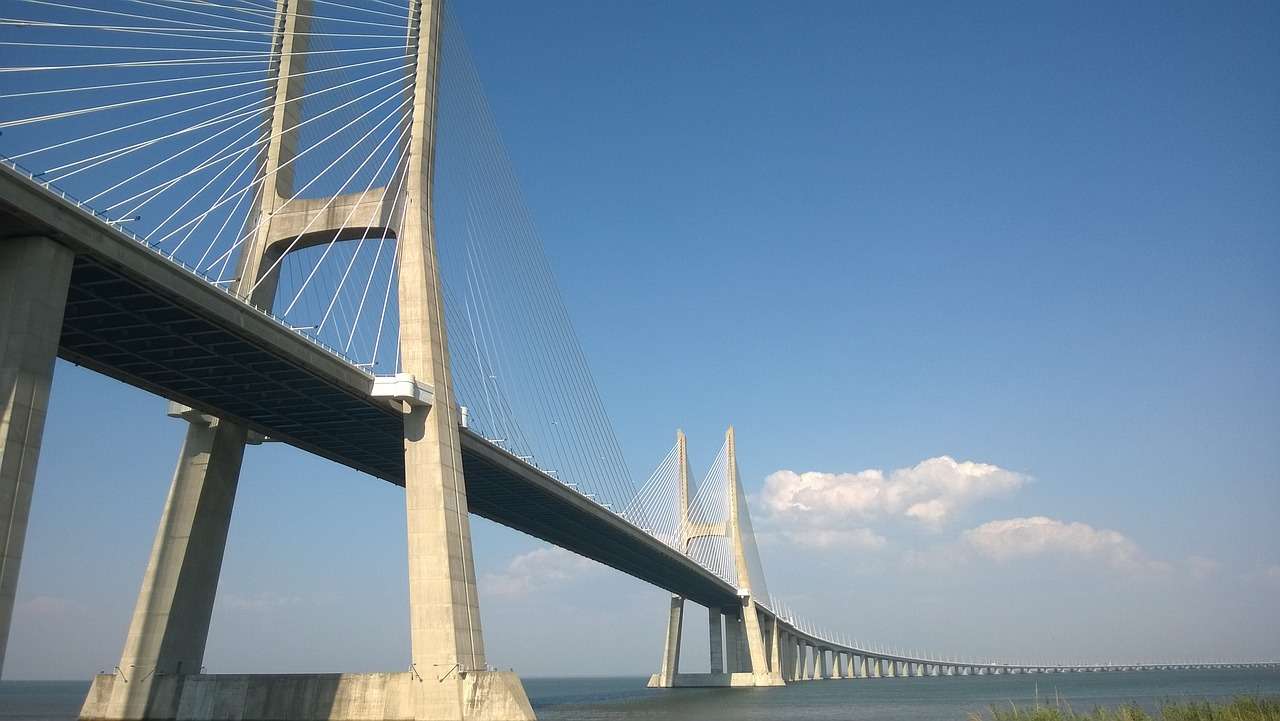 Puente Portugal Lisboa rompecabezas en línea