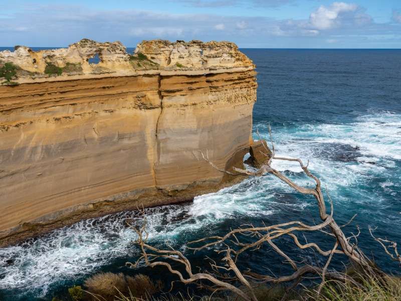 Australien-kalkstensformationer på Shipwreck Trail Pussel online