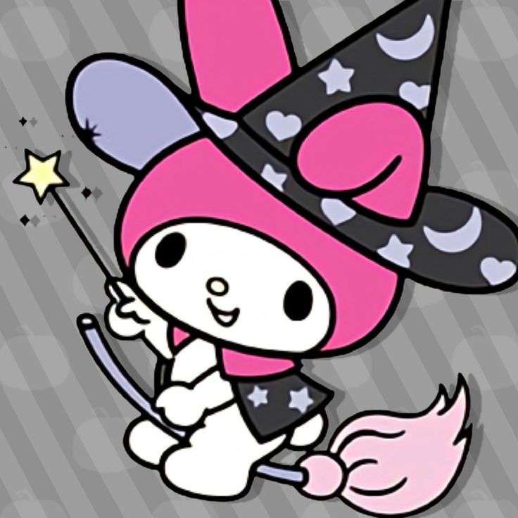 Hello Kitty uno de tres rompecabezas en línea
