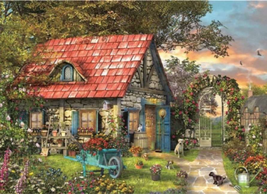 Cottage puzzle en ligne