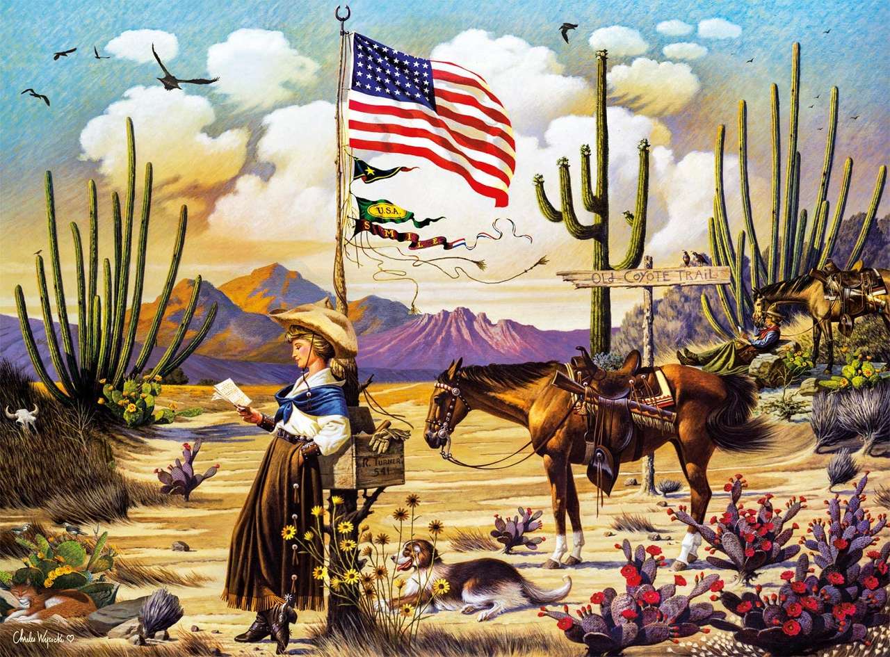 old coyote trail jigsaw puzzle online
