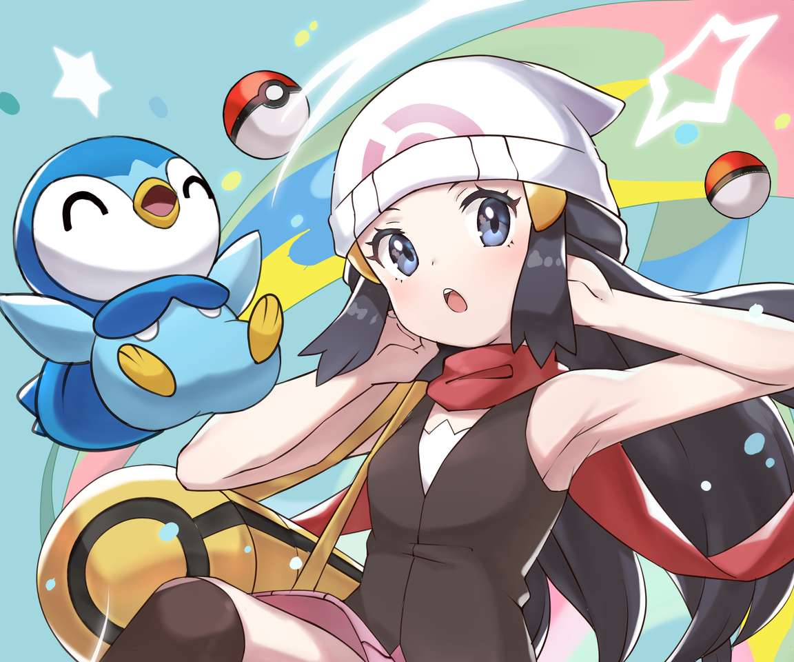 piplup and dawn jigsaw puzzle online
