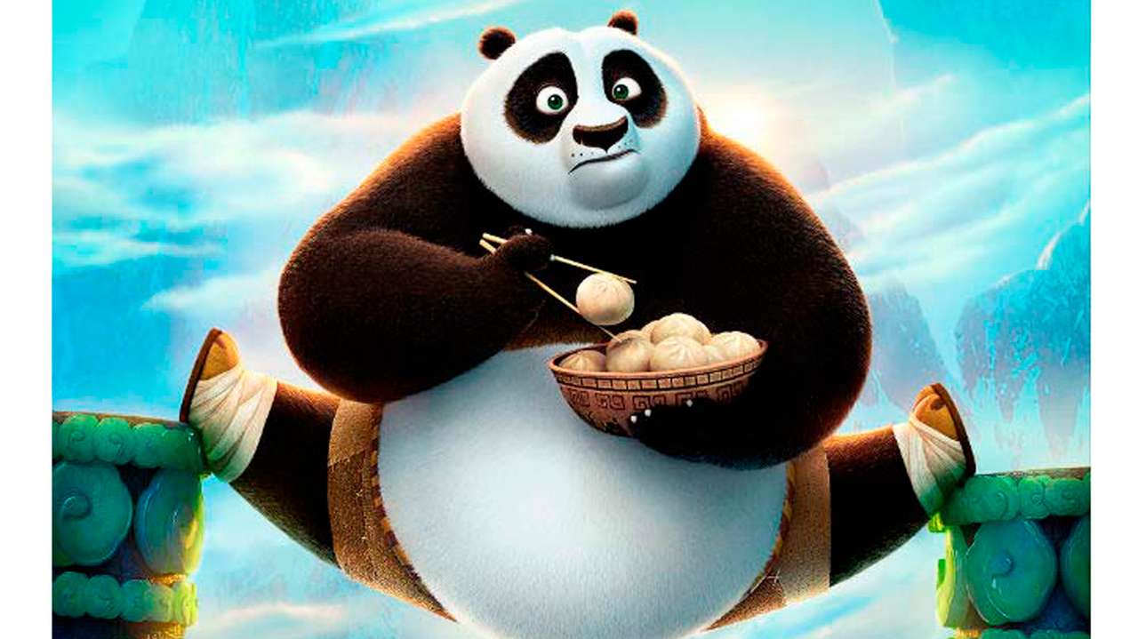 Kung Fu Panda pussel på nätet
