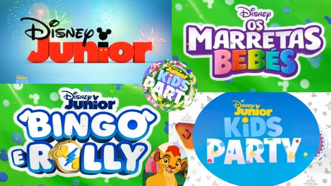 Disney junior Kiss party continuity en en παζλ online