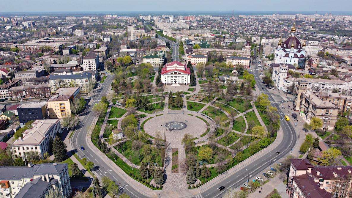 Ukrajna a háború előtt Mariupol online puzzle