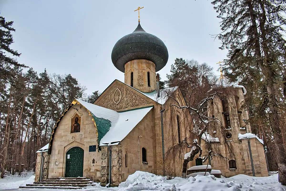 Ukraina före kriget Kyrkan pussel på nätet