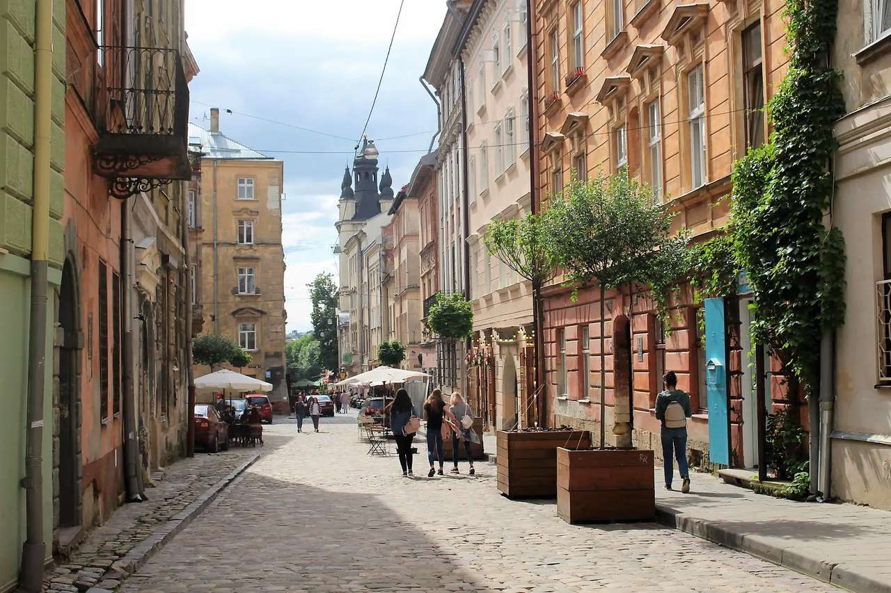 Η Ουκρανία πριν από τον πόλεμο Lviv παζλ online