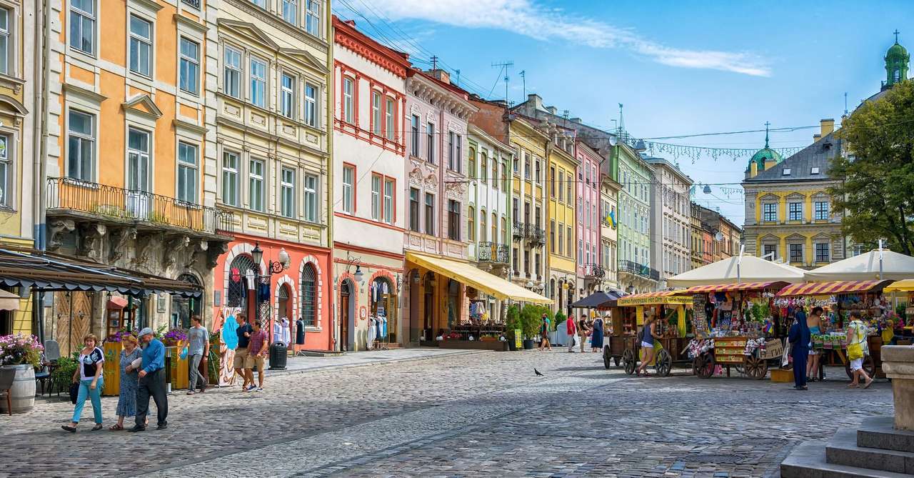 Ucrania antes de la guerra Lviv rompecabezas en línea