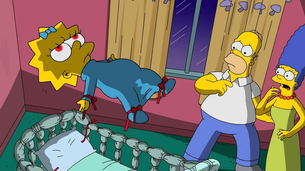 Simpsons Halloween pussel på nätet
