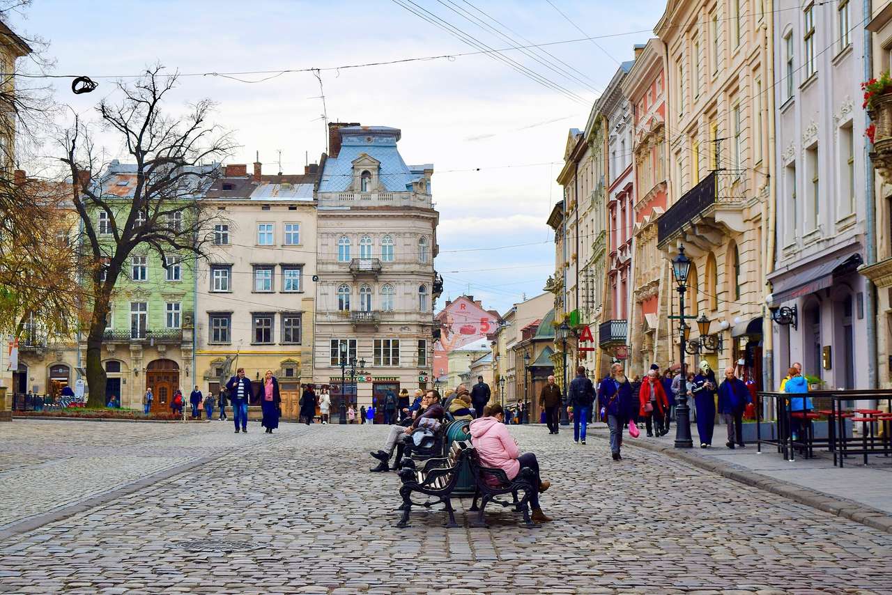 Ucrânia antes da guerra Lviv puzzle online