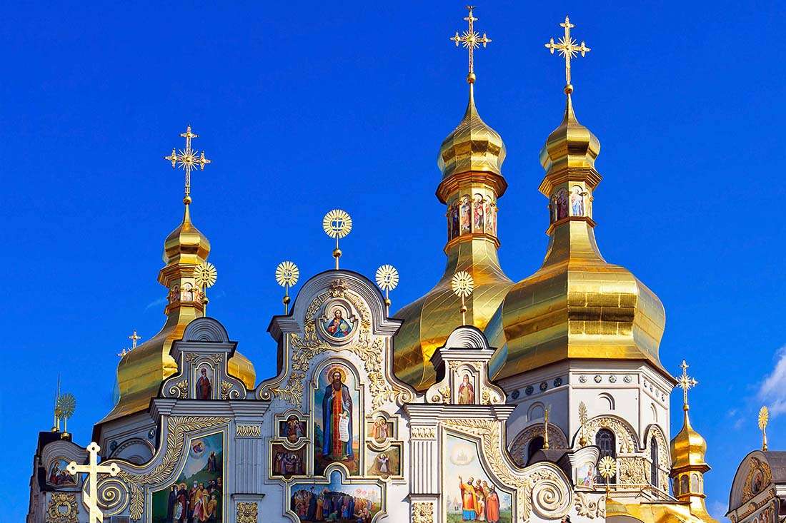 Ucrania antes de la guerra Kyiv Asunción de María rompecabezas en línea