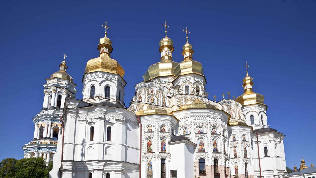 Ουκρανία πριν από τον πόλεμο Κίεβο Κοίμηση της Μαρίας παζλ online