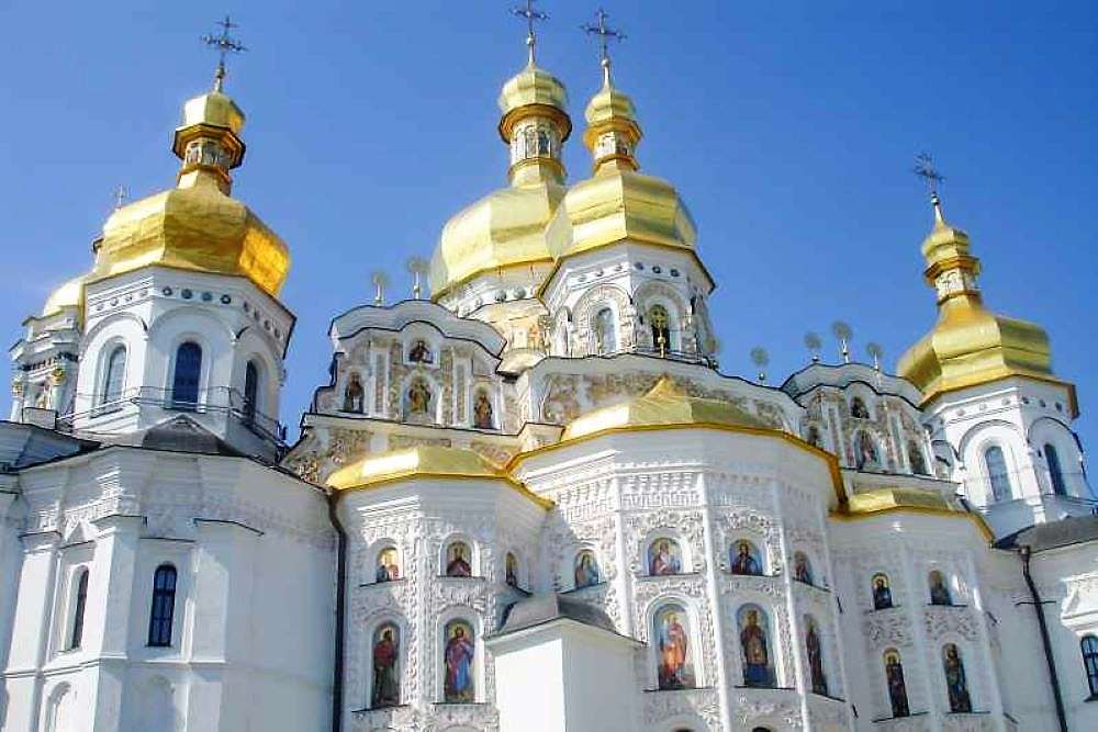 Ucrania antes de la guerra Kyiv Asunción de María rompecabezas en línea