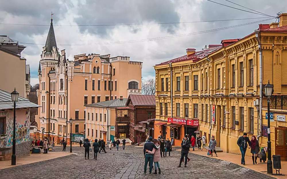 Ukrajna a háború előtt Kijev online puzzle