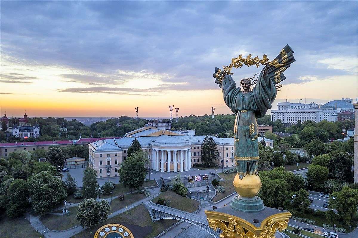 Ukraina före kriget Kiev Pussel online