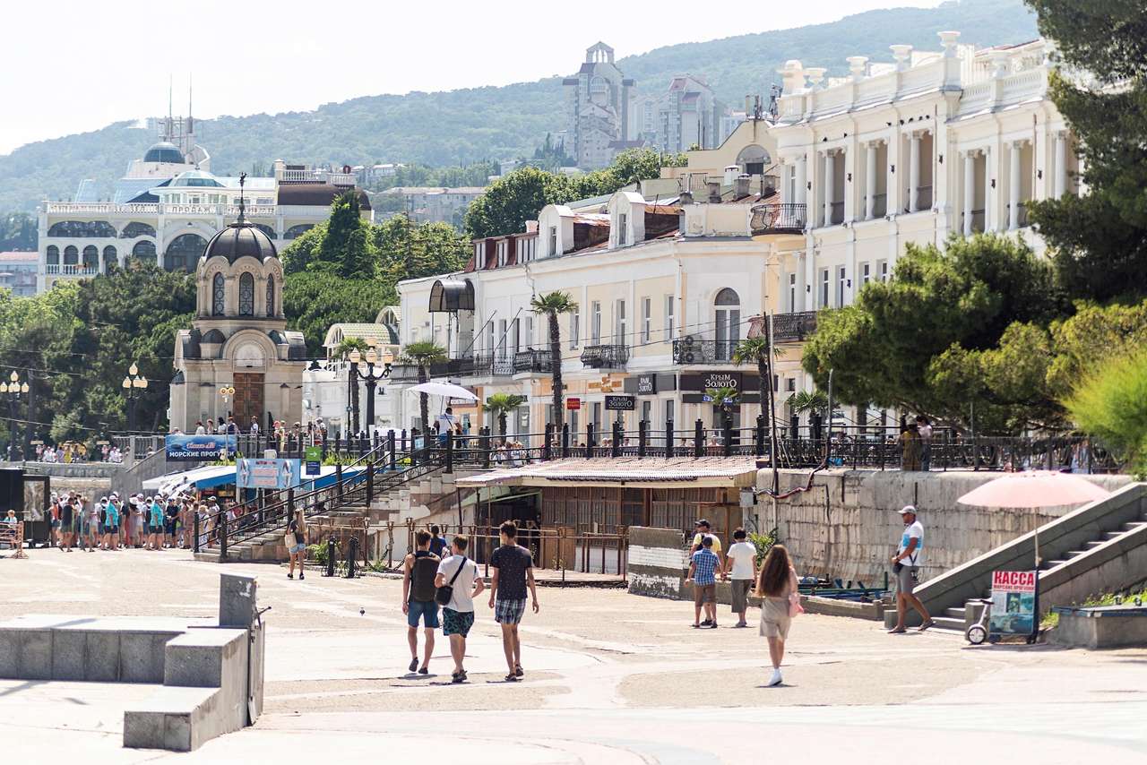 Ukraine Krim Halbinsel Jalta Puzzlespiel online
