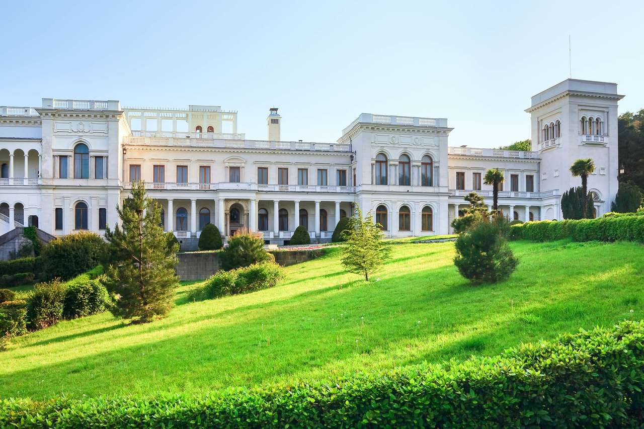 Ukrajina Krymský palác v Jaltě skládačky online