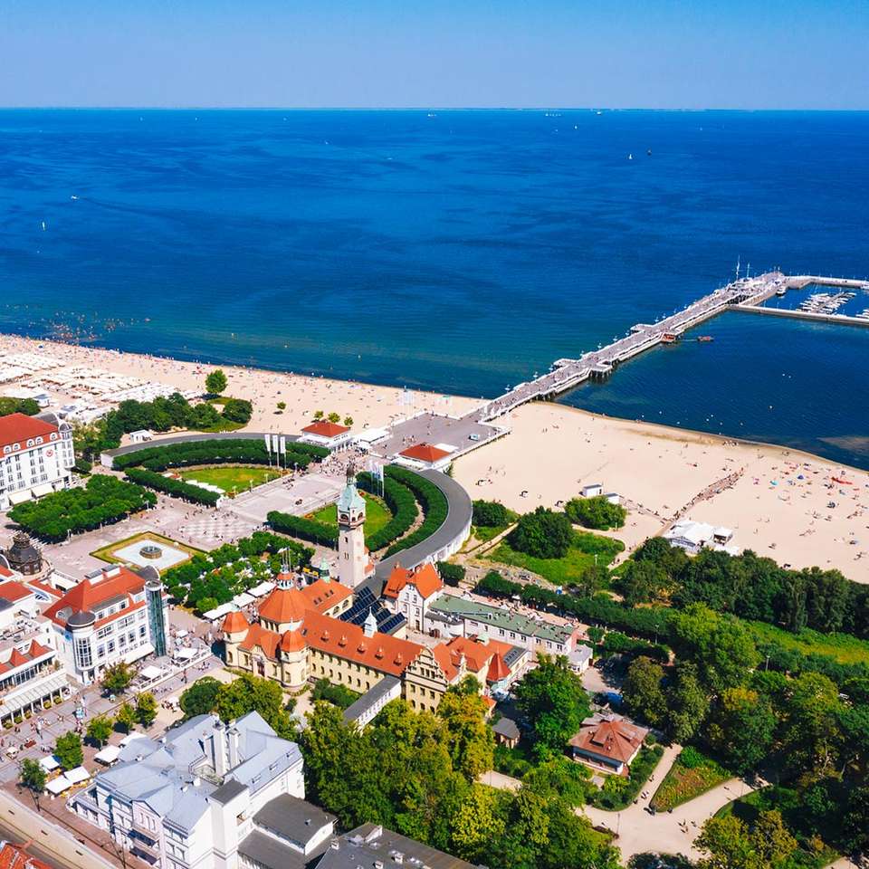 Sopot-Pier an der Ostsee Online-Puzzle