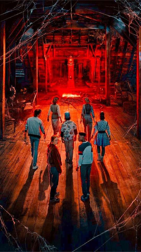 stranger things puzzle online puzzle