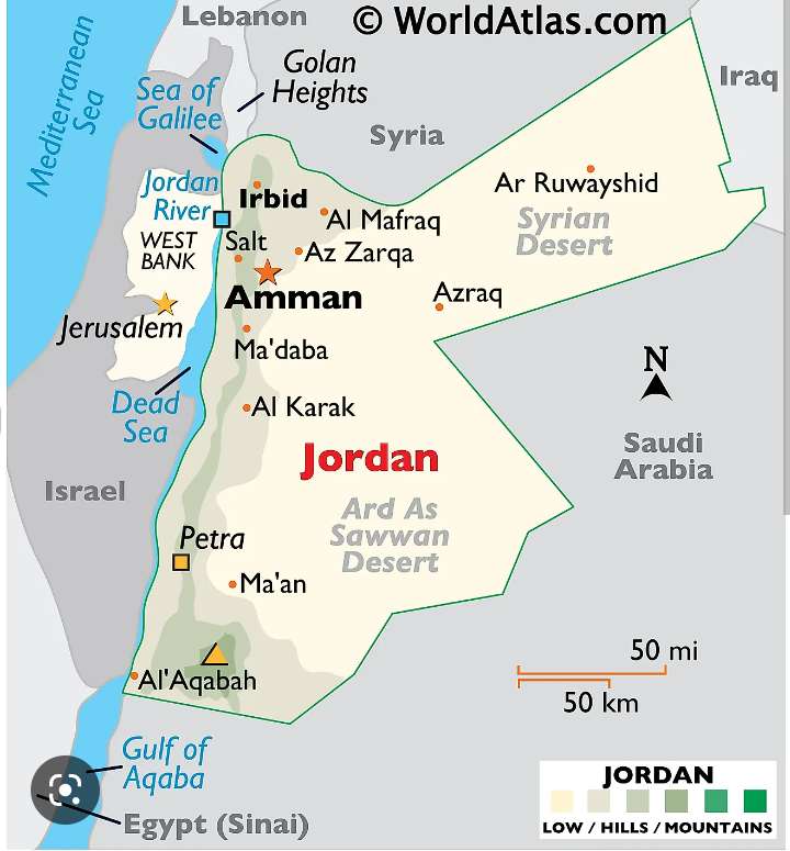 Ιορδανία παζλ online