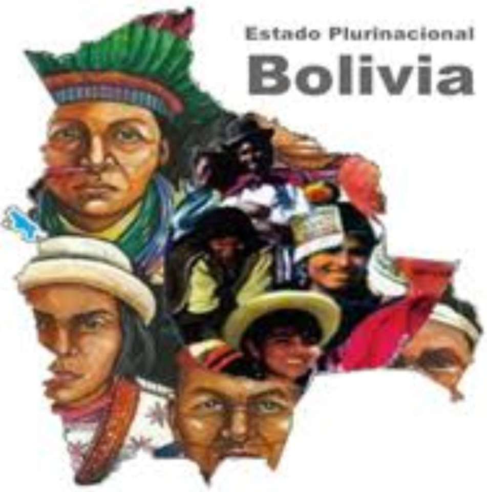 CARTE DE LA BOLIVIE puzzle en ligne