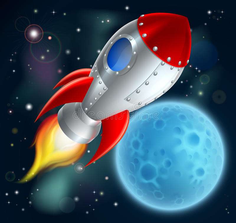Rocket to space jigsaw puzzle online