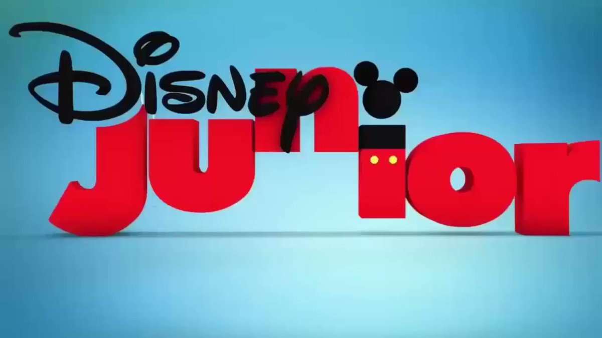 Disney junior logo a čas skládačky online puzzle