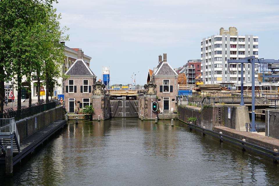 Amsterdam y el río Amstel rompecabezas en línea