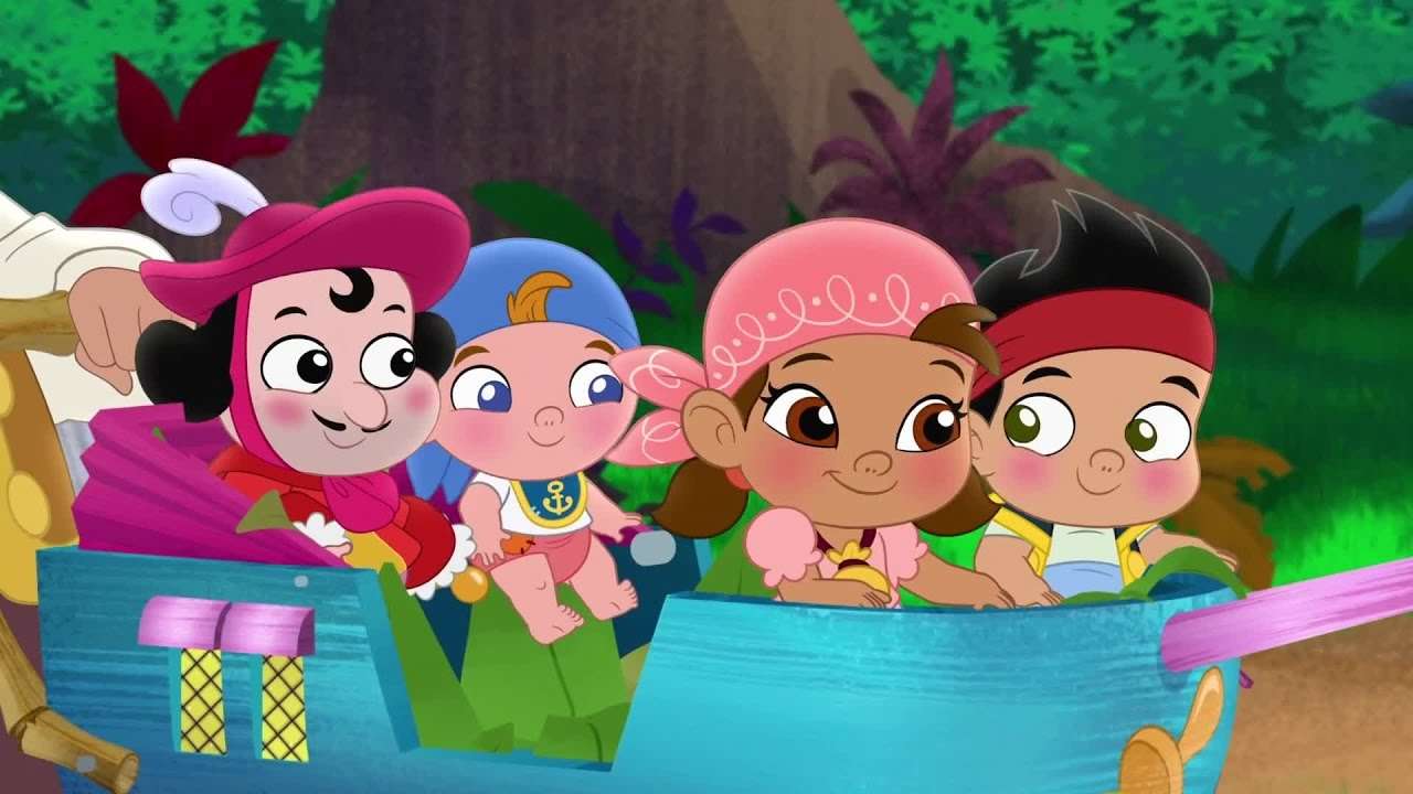 Little Pirates in front of Disney Junior online puzzle