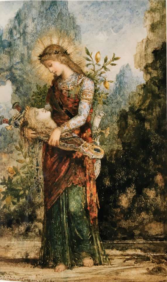 Salomee / Gustave Moreau jigsaw puzzle online
