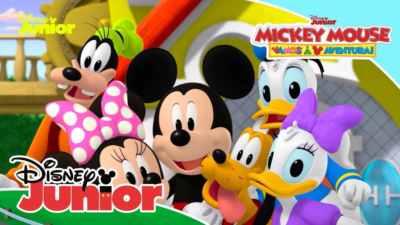 Mickey e seus amigos Disney junior quebra-cabeças online