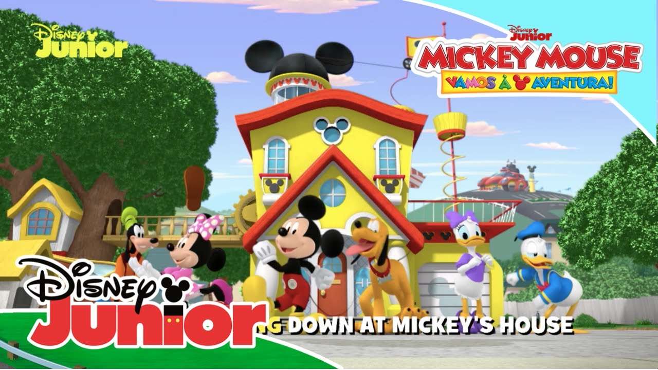 Disney Junior Mickey a přátelé online puzzle
