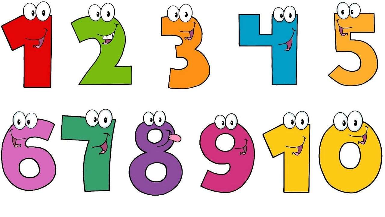 NUMBERS PUZZLE jigsaw puzzle online