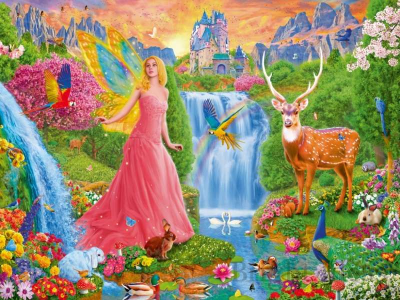 Good fairy in the enchanted forest online puzzle