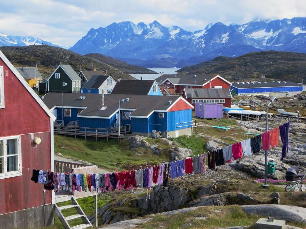 Γροιλανδία - στο Βασίλειο της Δανίας παζλ online