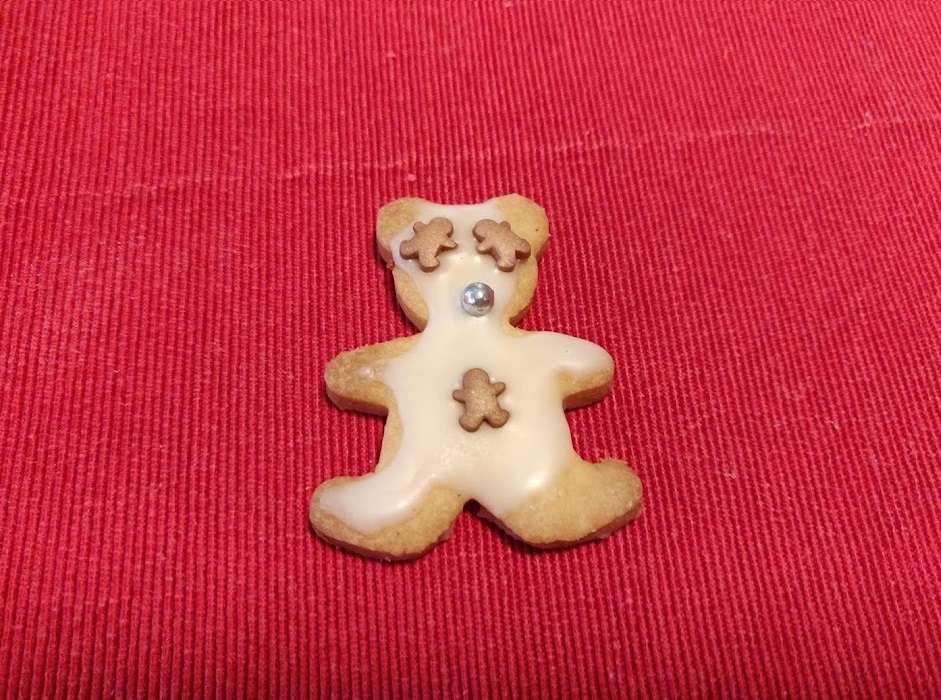 Печиво ведмідь пазл онлайн