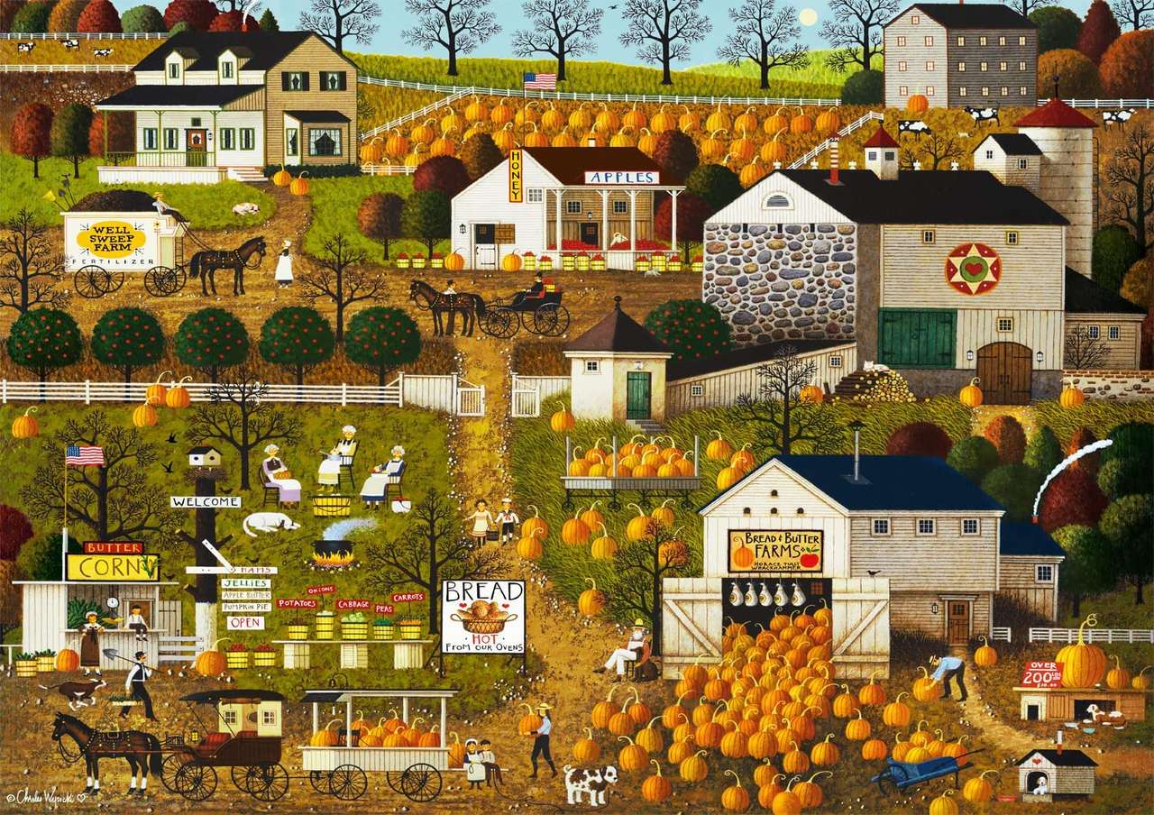 Bread and butter farm jigsaw puzzle online