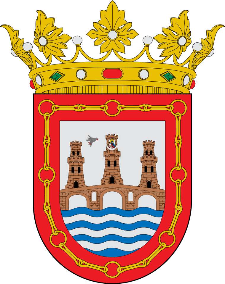 Coat of arms of Puente la Reina online puzzle