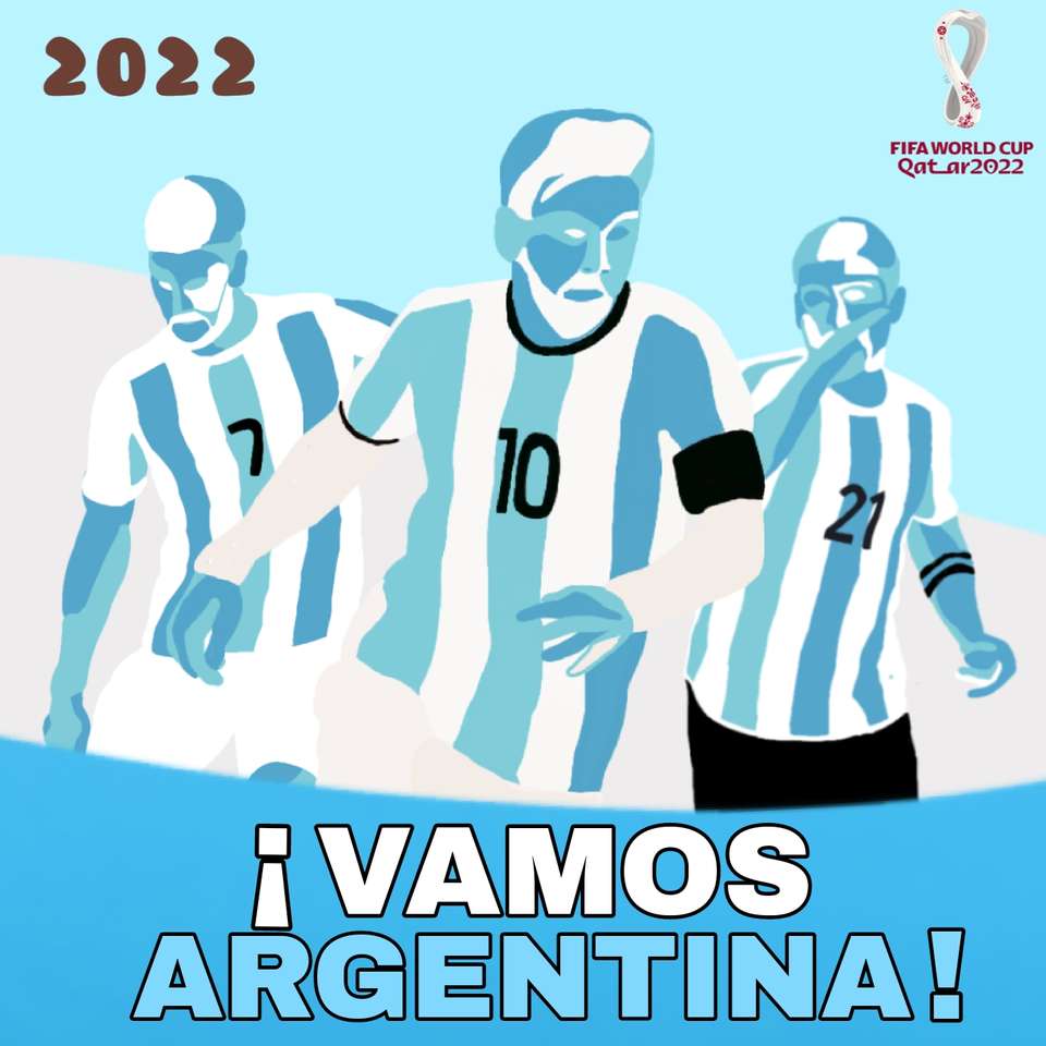 Argentina Qatar online puzzle