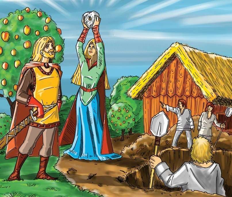 Mitgift der Heiligen Kinga Puzzlespiel online