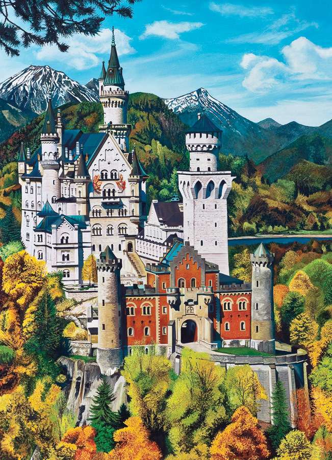 castello sulla collina puzzle online